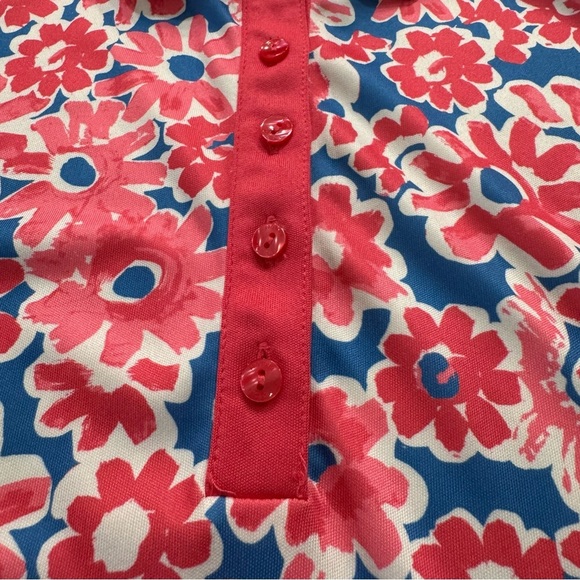 Pro Tour Sleeveless Floral Printed Flounce Dress Pockets Tennis Golf Size XL - Picture 9 of 9